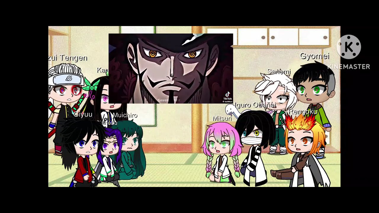 Hashiras React To Dracule Mihawk (Copyright)