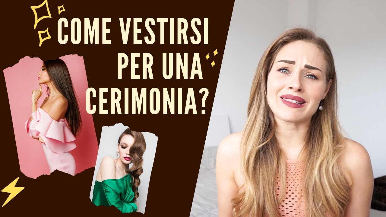 COME VESTIRSI PER UNA CERIMONIA: Battesimi, Comunioni e Cresime