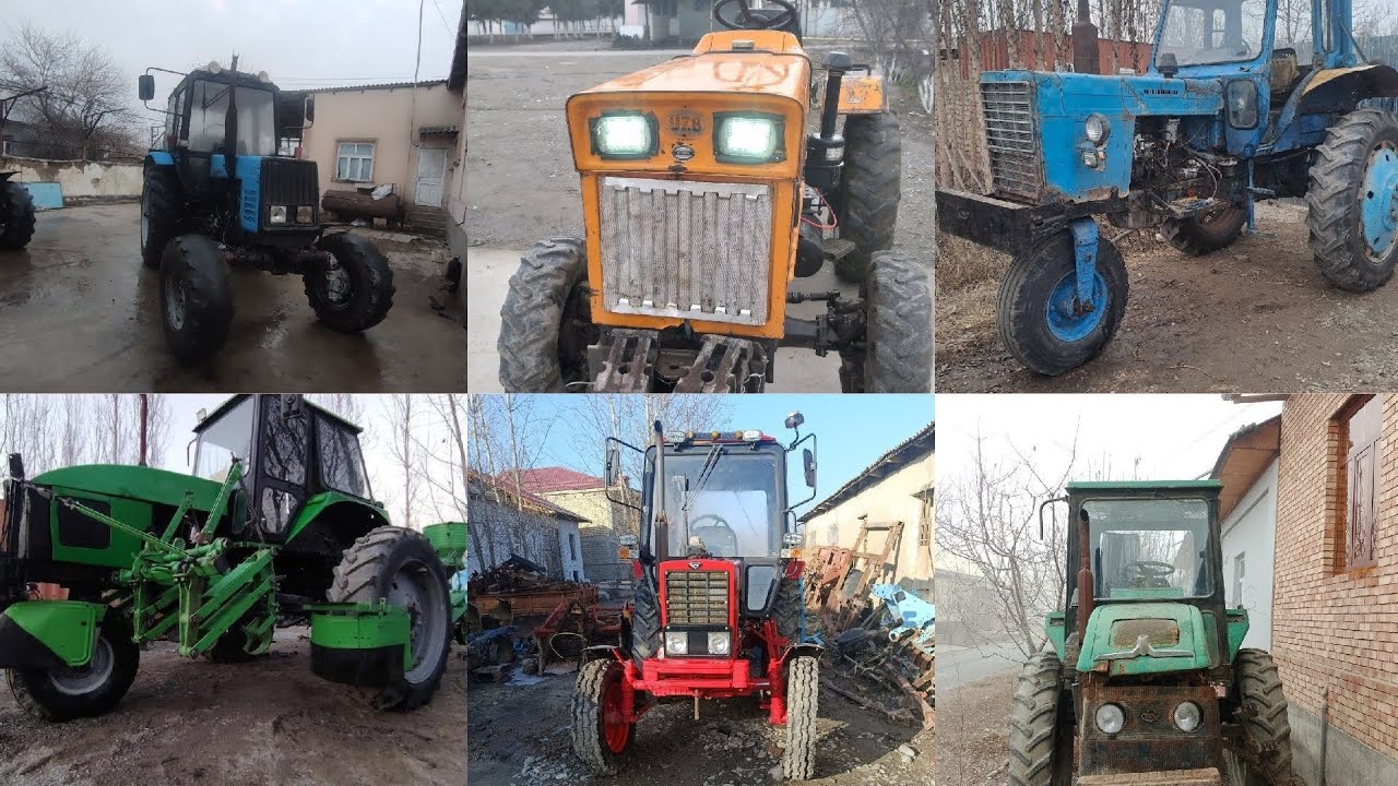 ENG ARZON MTZ TTZ T28 T40 BELARUS MTZ82.1 MTZ80.1 VA BOSHQA TRAKTOR NARXLARI 