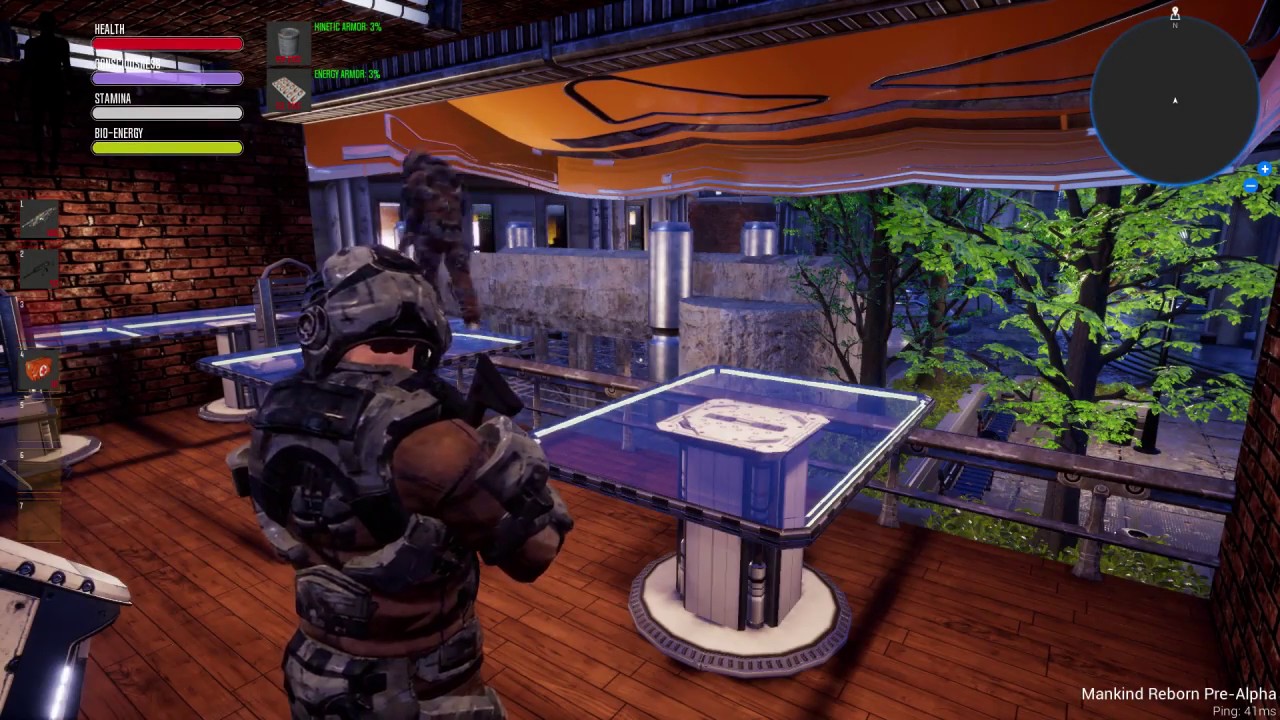 ► Mankind Reborn - Private Testing Session pt2 (Cyberpunk MMO Shooter )