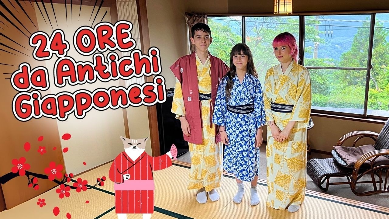 Viviamo per 24 ore come antichi Giapponesi! (Esperienza Riokan ad Hakone)