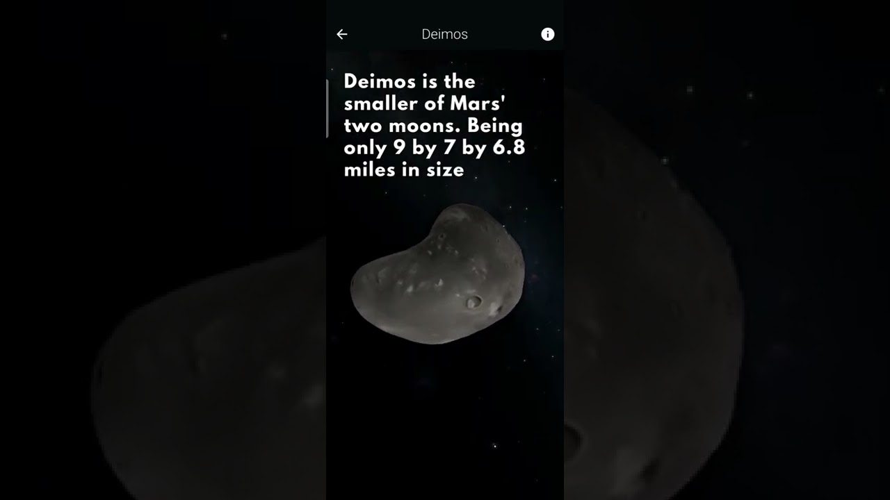 Quick Facts About Martian Moon DEIMOS