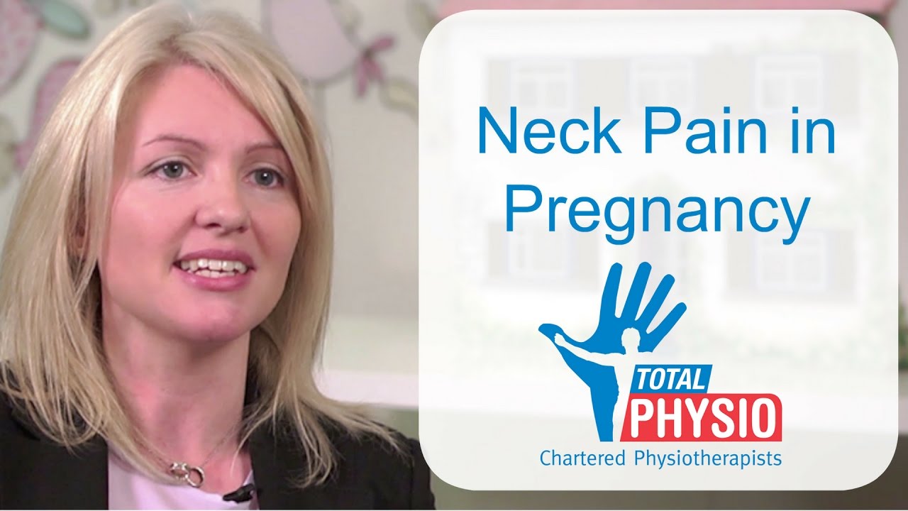 Jenny from Total Physio discusses Neck Pain in Pregnancy
