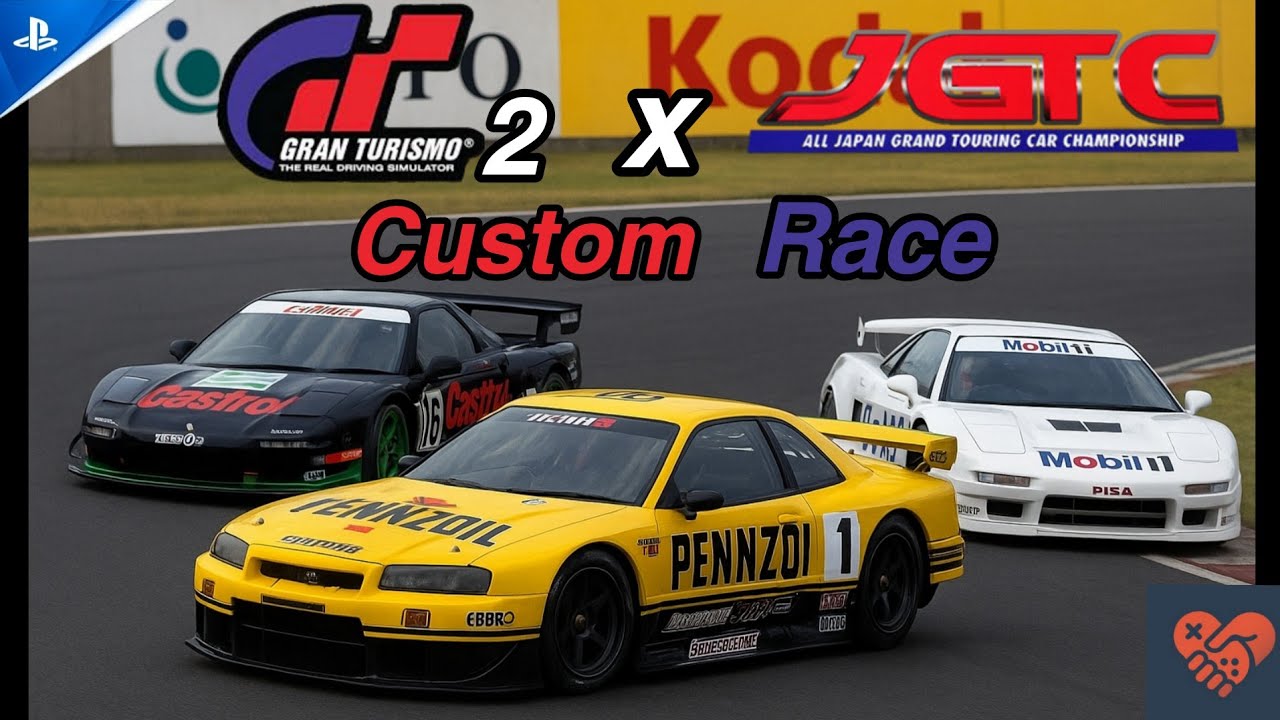 Gran Turismo 2 x JGTC GT500 Battle Round 2 Custom Race