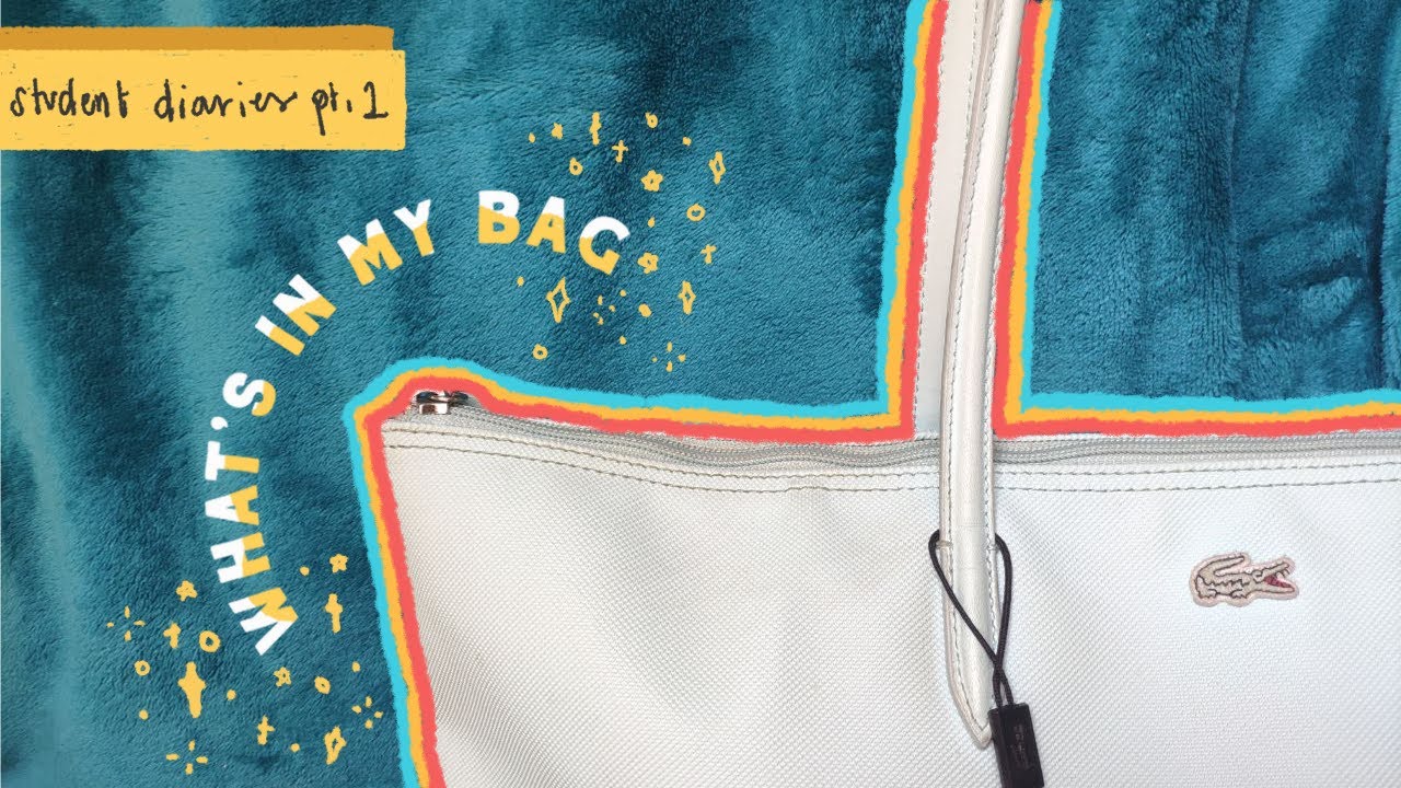 what's in the bag of a ust shs stem student | student diaries pt. 1