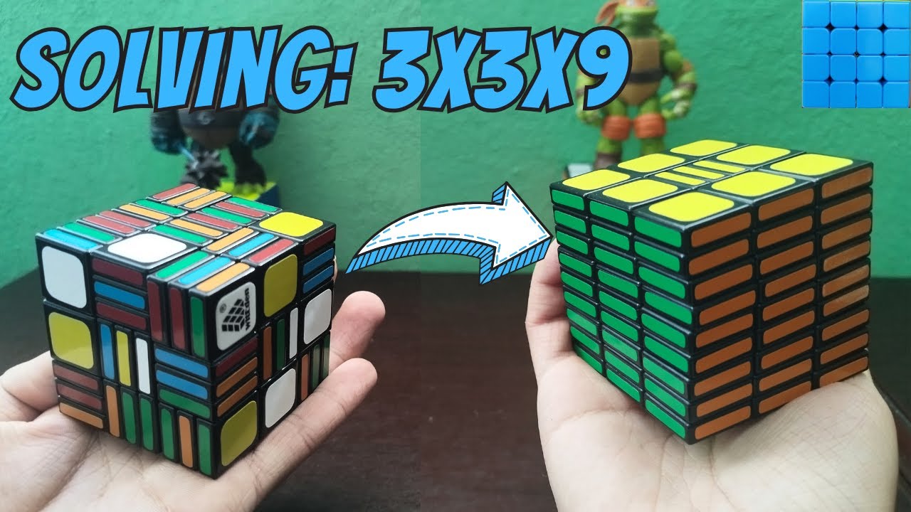 Solving cubes #2: 3x3x9