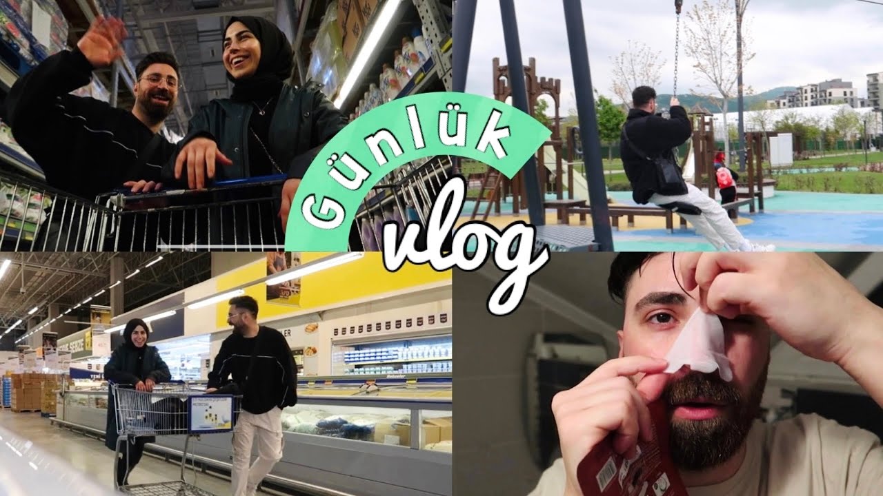 Metro Market Alışverişi 🛒| Samsun'da Tam Pikniklik Park🧺, Günlük Vlog