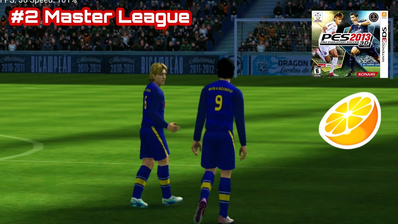 Master League Pes 2013 nintendo 3ds