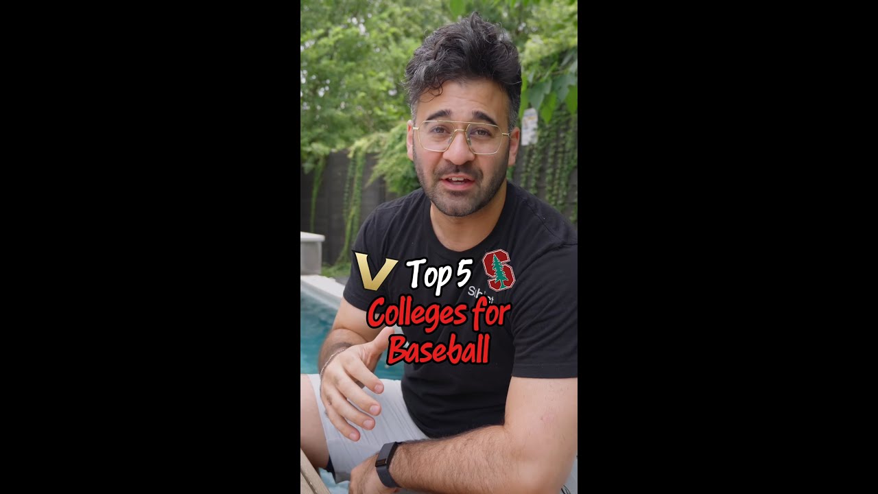 Top 5 Colleges for Baseball! #baseball #mlb #college