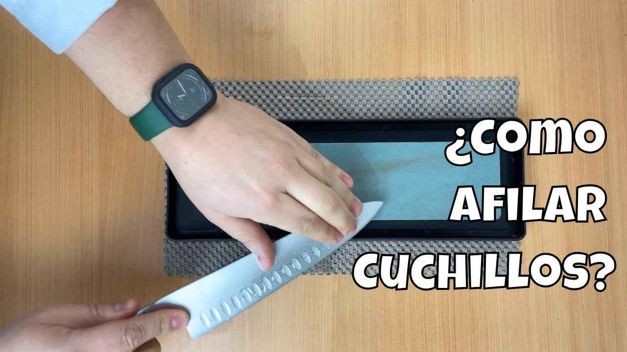 &iquest;C&oacute;mo afilar Cuchillos? - Ciencia y Cocina