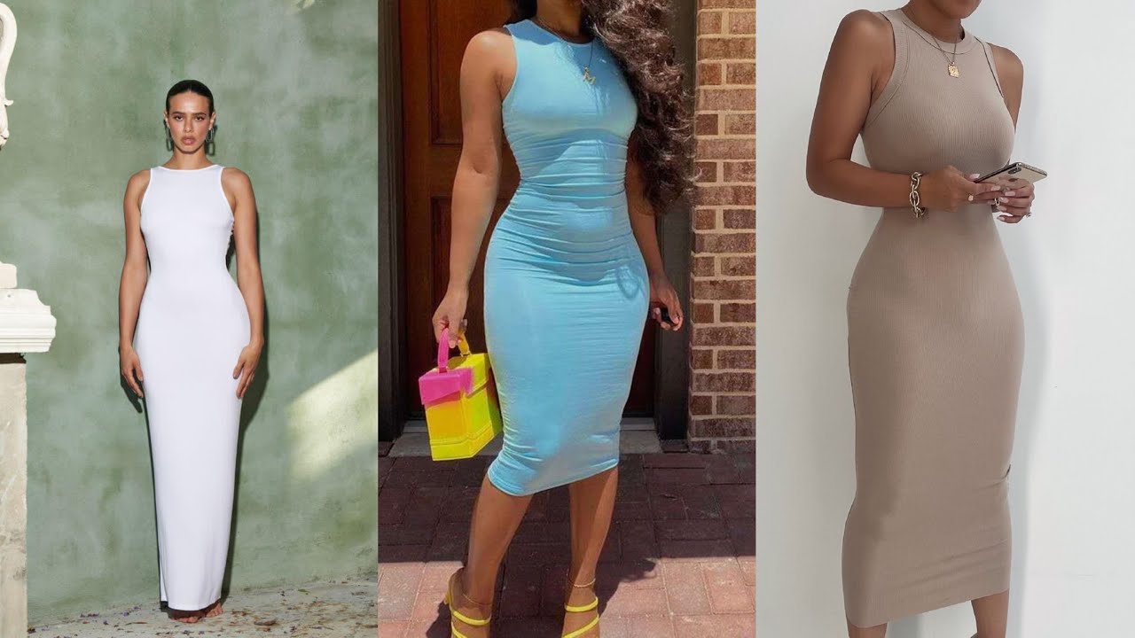 How To Cut And Sew A Bodycon Dress From Start To Finish