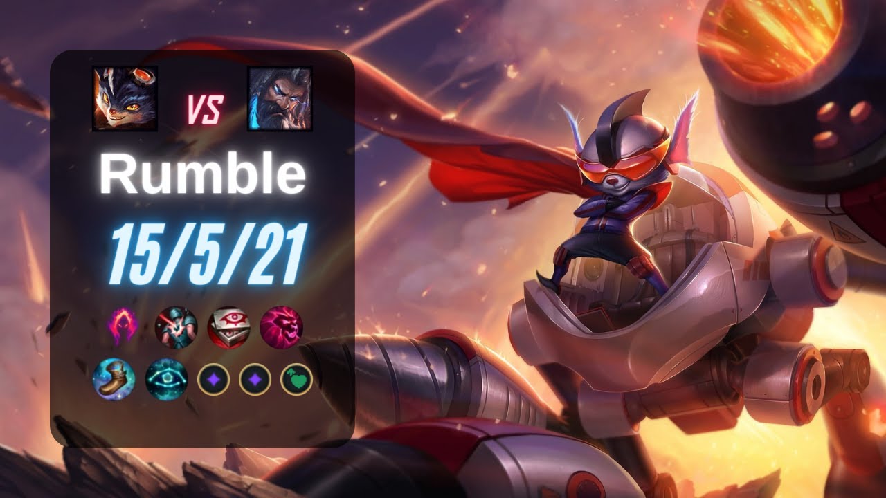 RUMBLE JUNGLE vs UDYR - EUW LoL Challenger Patch 14.2
