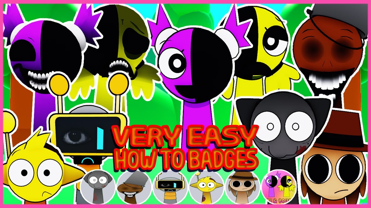 Roblox - Update - How to get 5 Badges in 3D Sprunki RP [SWAPPED]