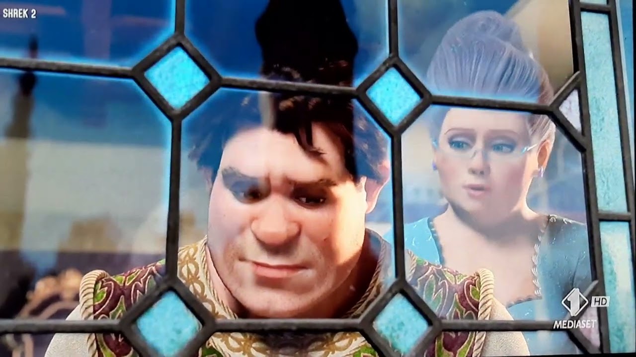 Shrek 2 trappola della F. Madrina e poi l'inseguimento dai cavalieri