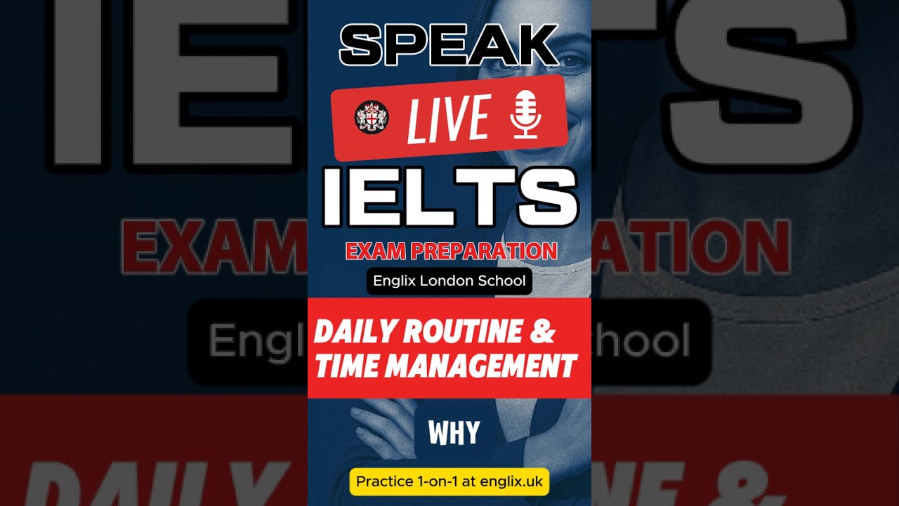 🎙️ IELTS Speaking Practice: Daily Routine & Time Management, Examiner: Emma, Candidate: Jack