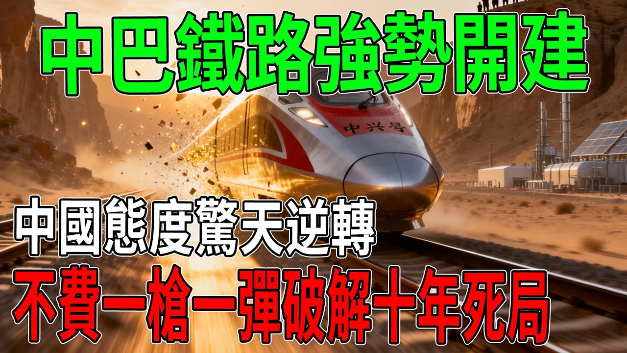 中國態度驚天逆轉，中巴鐵路強勢開建！北京換了一套「新打法」，不費一槍一彈破解十年死局，美國這次徹底慌了！#中國 #製造科技#工程#改造#基建#科普#鐵路#中巴鐵路