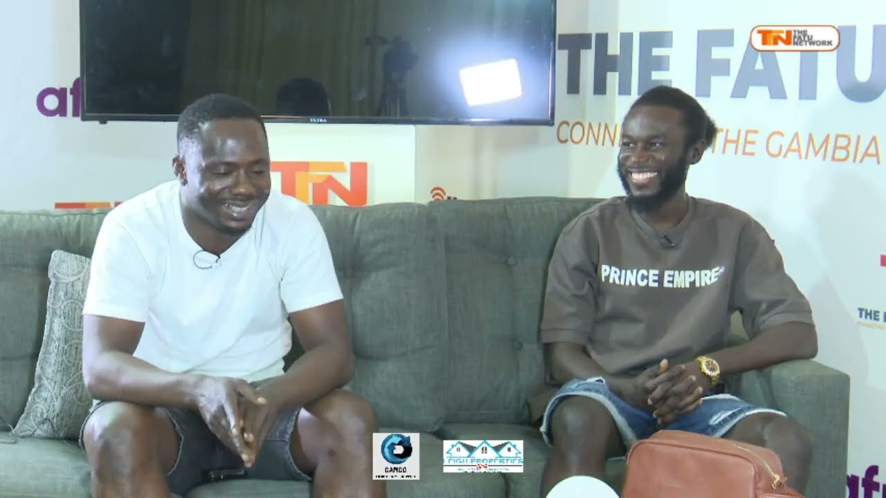Tonyaa Kesso with Pa Jawara & Prince Empire