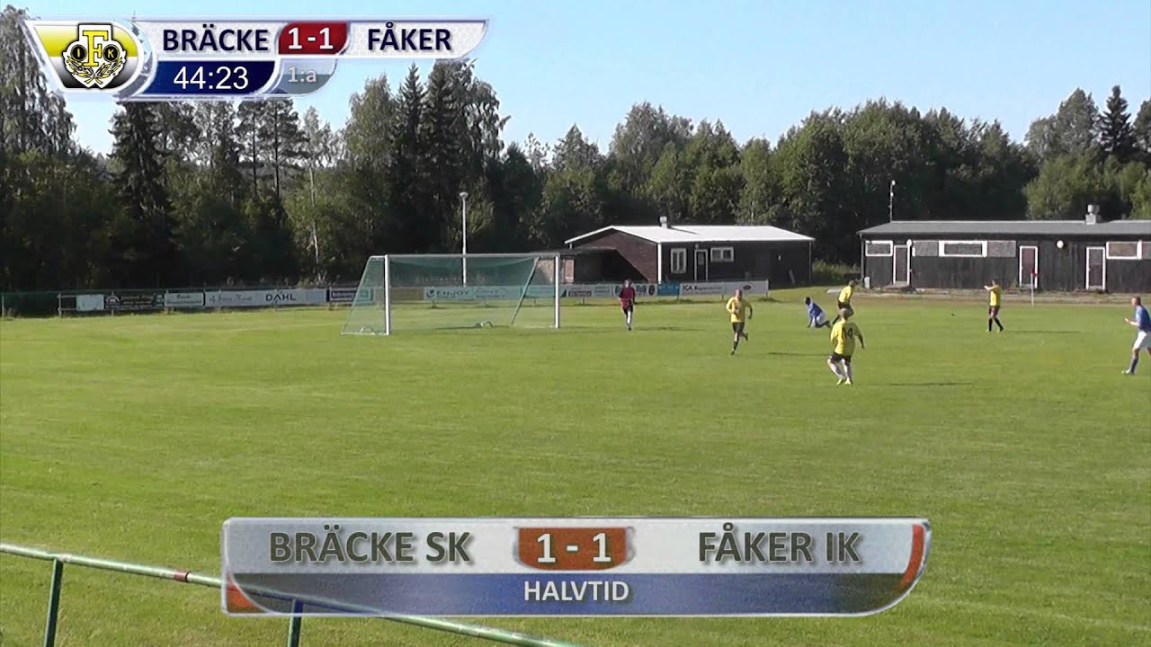Sammandrag av Bräcke SK - Fåkers IK (1-1)