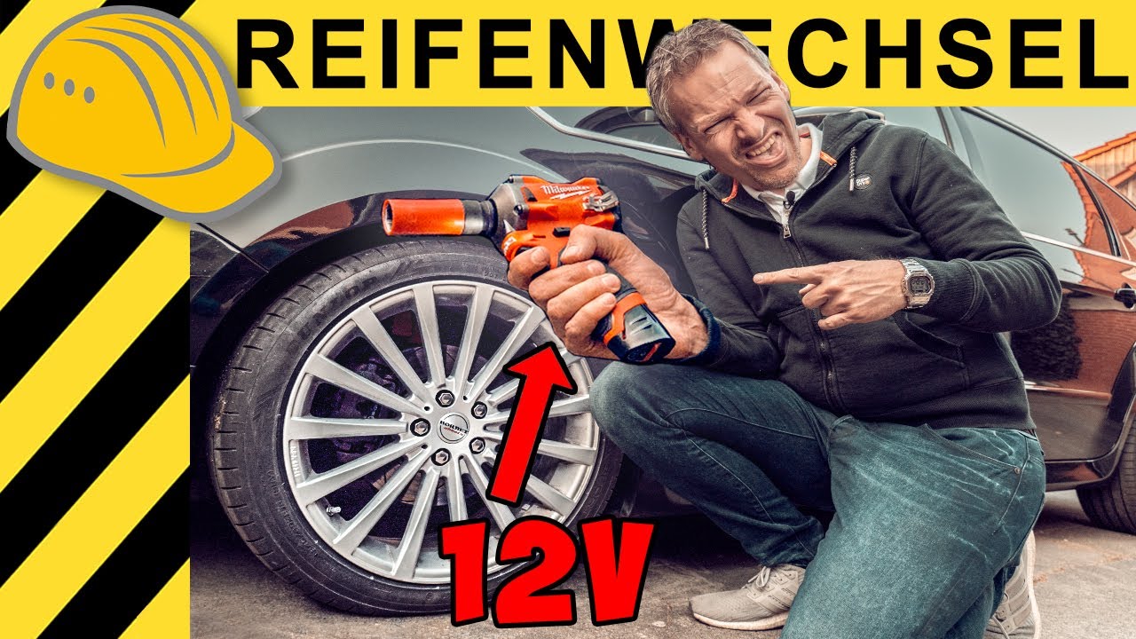 WINTERREIFEN SELBER WECHSELN MIT 12V AKKUSCHRAUBER?!? | WERKZEUG NEWS SPECIAL