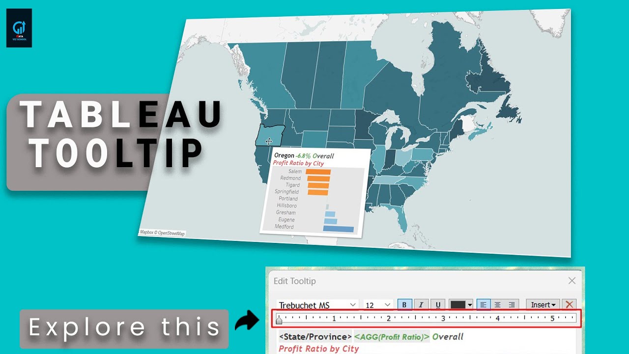 Tableau Tooltip Masterclass - Basic Introduction