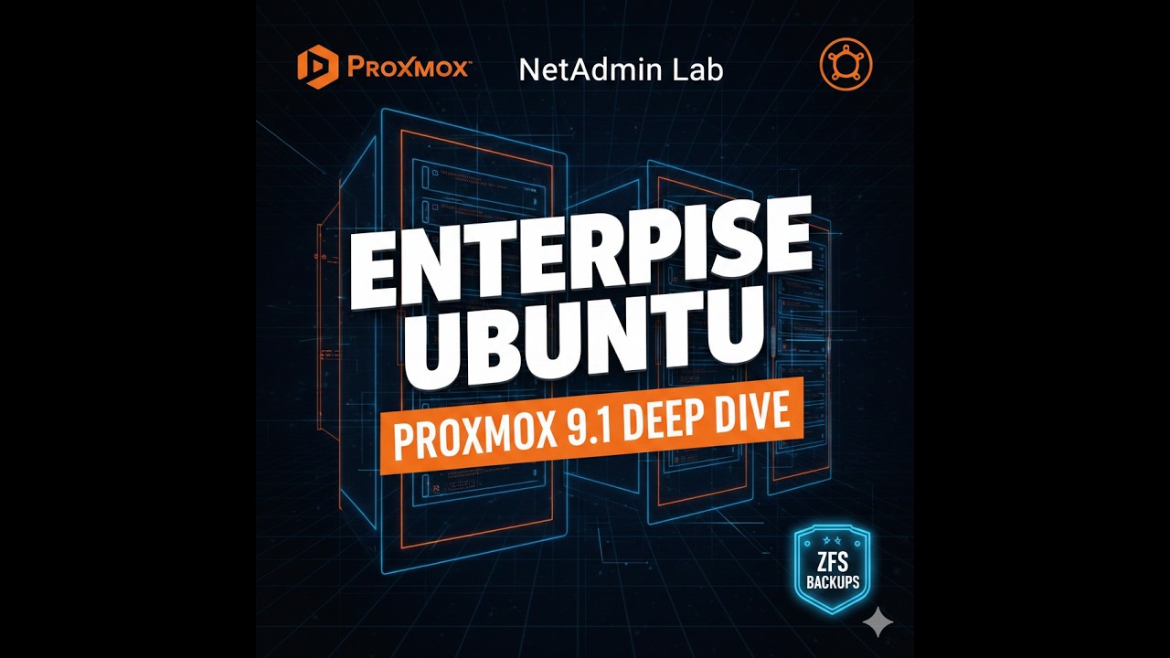 Proxmox 9.1: Ultimate Ubuntu Server Setup & Automated ZFS Backups