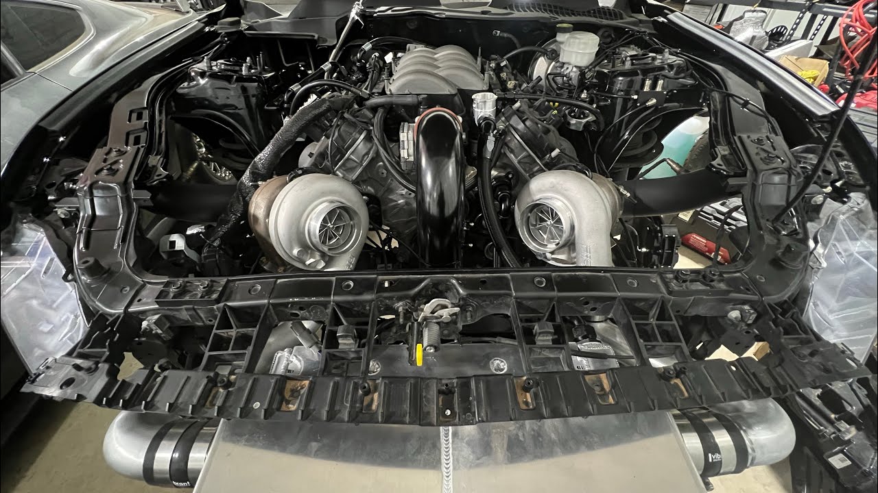 Nick’s Custom Twin Turbo 18’ Mustang GT Fires up for the FIRST time! It sounds so good!