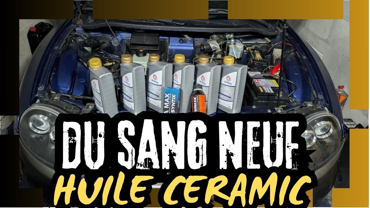 Je passe a l'huile céramique de chez SYNTIX + additif CERAMAX