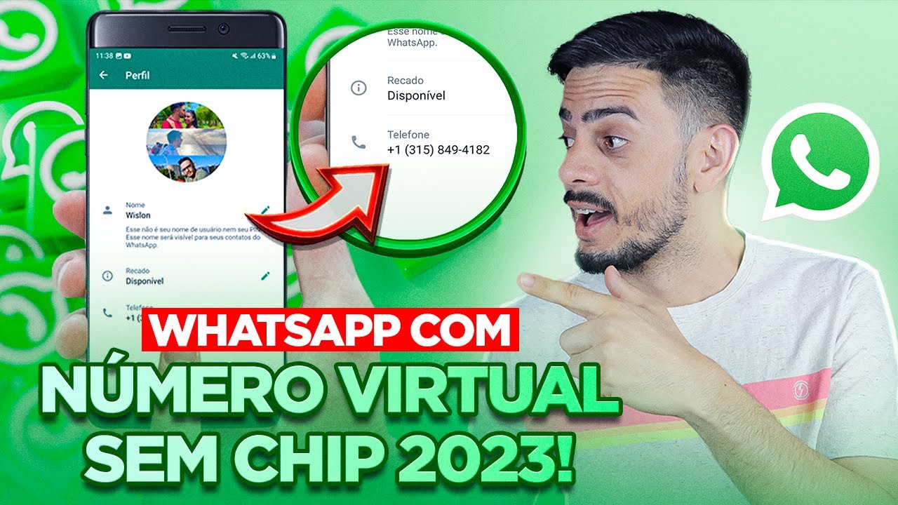 COMO CRIAR um NÚMERO VIRTUAL para WHATSAPP (MÉTODO 2023) É MUITO FÁCIL!