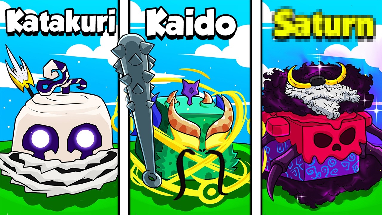 Noob to Pro avec tous les Vilains de OnePiece ! (Blox Fruits)