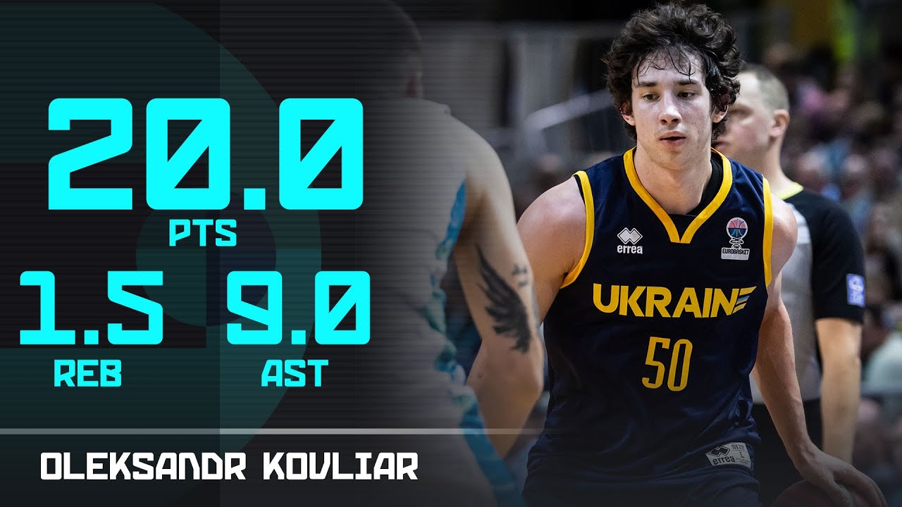 Oleksandr Kovliar | FIBA EuroBasket 2025 Qualifiers