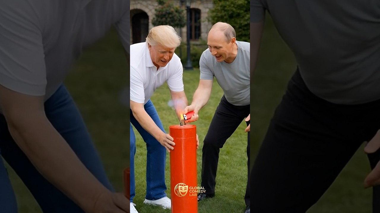 Epic Firecracker Fail &ndash; Trump Gets Blasted 💥 | Viral Leaders Short