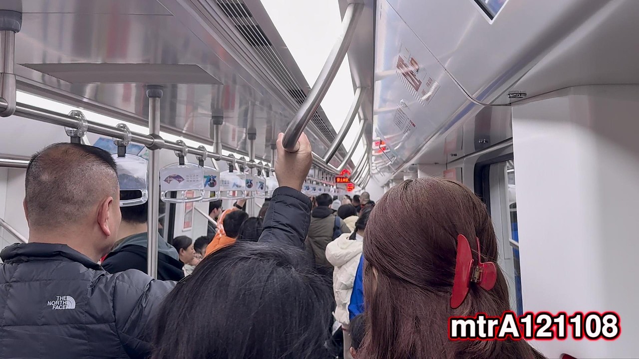 【發現傻佬無端端大聲唱歌】長沙地鐵一號綫中車株洲 B 型二期 01A047/01A048 黃土嶺至候家塘