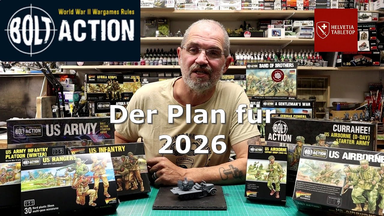 Bolt ACTION | Der Plan für 2026 | Helvetia Tabletop
