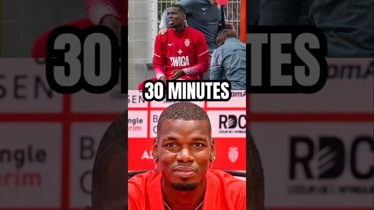 How Pogba earned 6 months of salary to play 30 minutes for Monaco. 😳💀