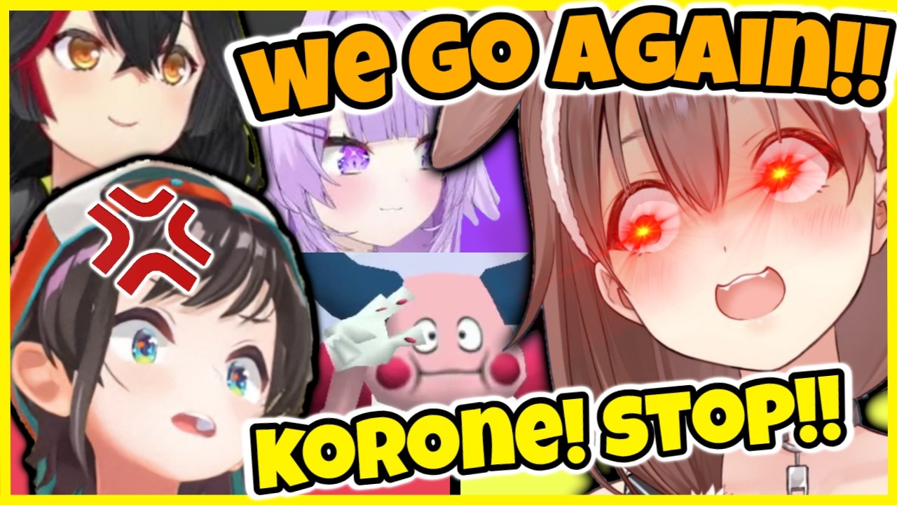 [Hololive] SMOK is Back! And Korone Drags Them Right Down to Hell! [ENG SUB]