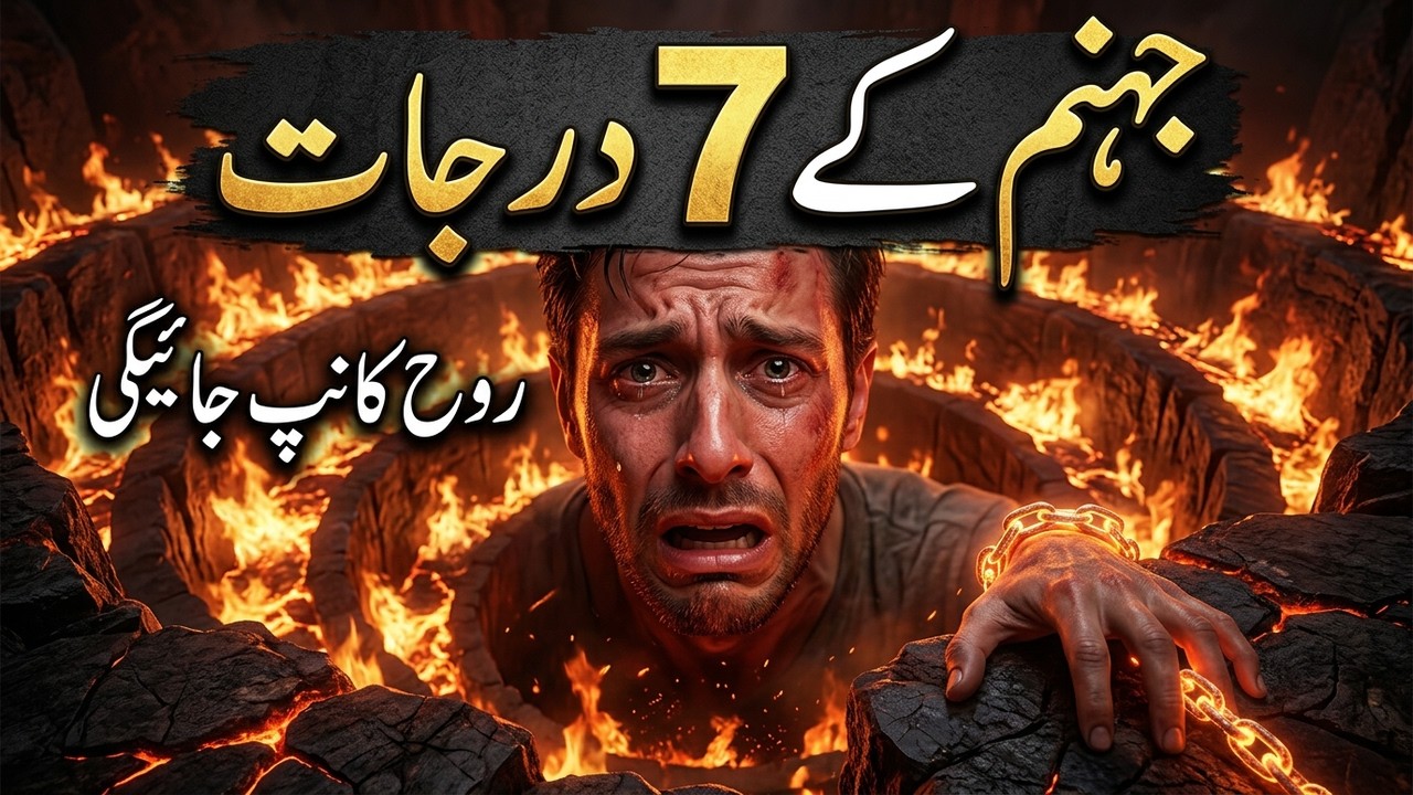 Jahannam Ke 7 Khaufnak Darje - Quran Ne Kya Warning Di? Rooh Kaanp Jayegi