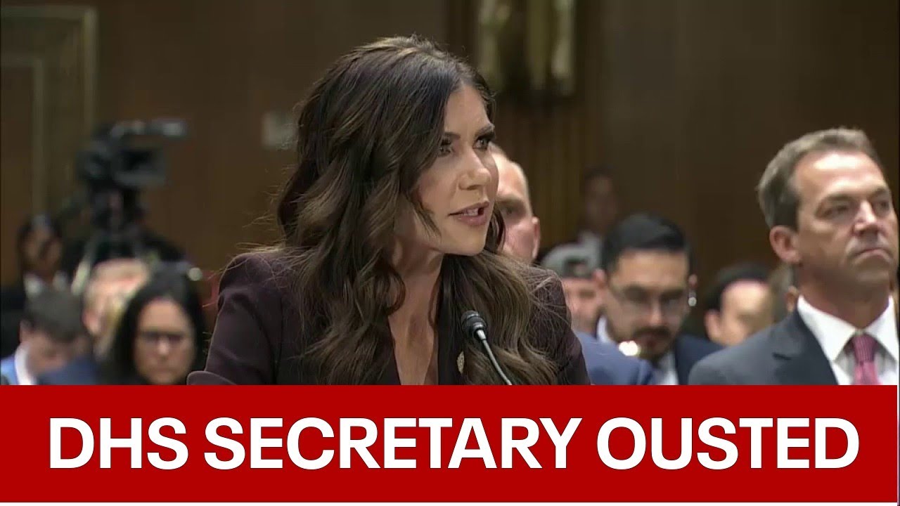 Kristi Noem fired as DHS secretary
