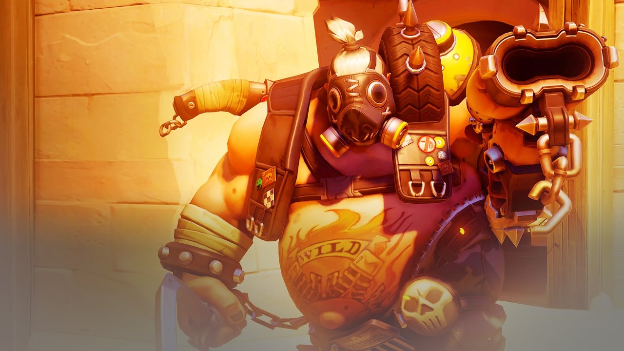 Overwatch Taimou Playing As Roadhog With Incredible Good Hook Accuracy