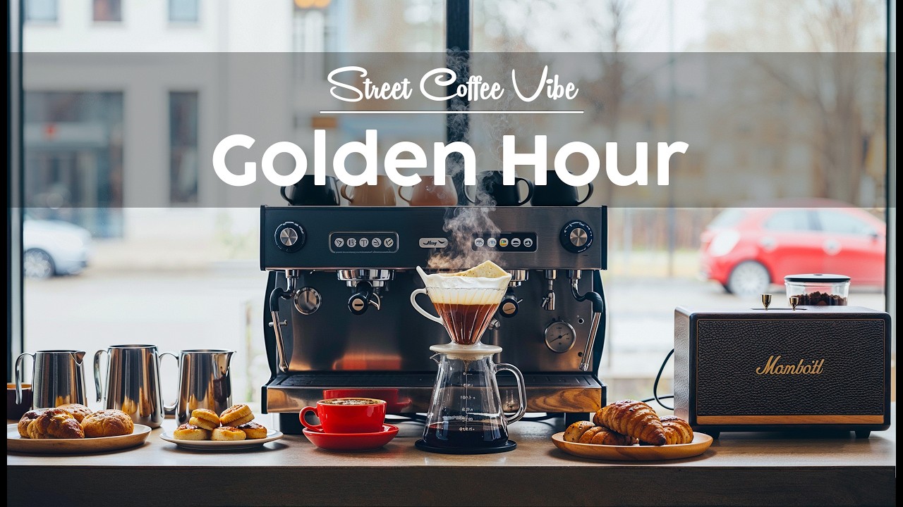 Golden Hour Coffee Jazz ☕ Smooth Bossa Nova & Elegant Jazz Music for a Positive Morning Flow