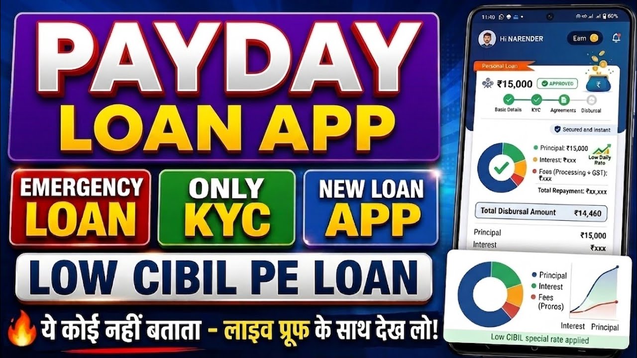 Best - New Loan App 2026 | How to Get Loan with Low Cibil Score - Loan Kaise Le Loan App Se 2026 me