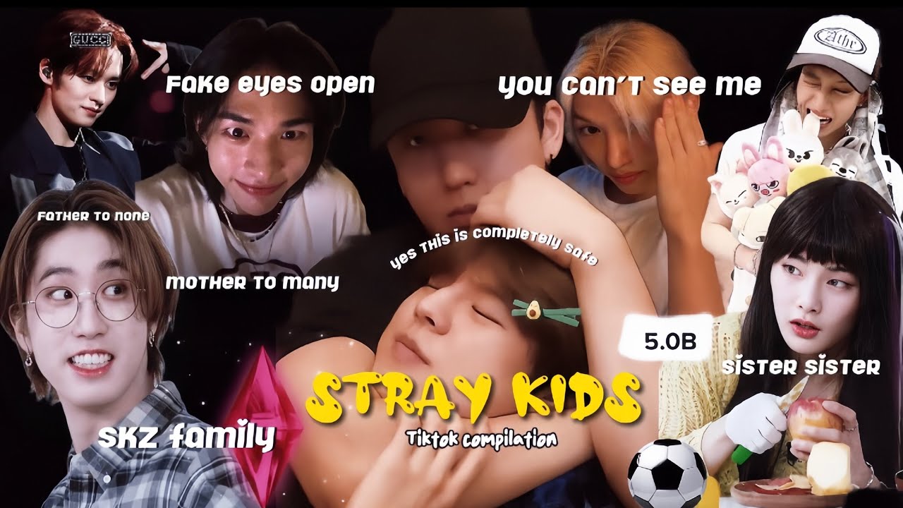 Stray kids tiktok compilation that has absolutely no direction