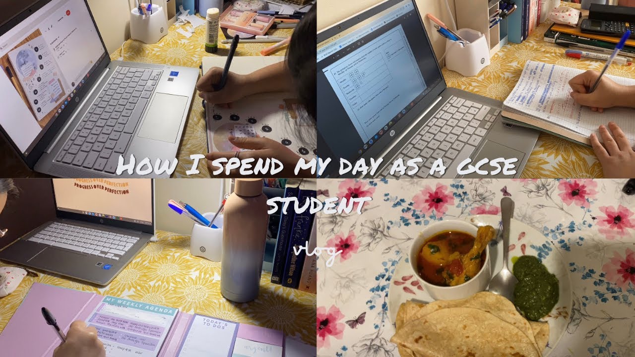 My Life As A GCSE Student / Day In my Life / Study With Me