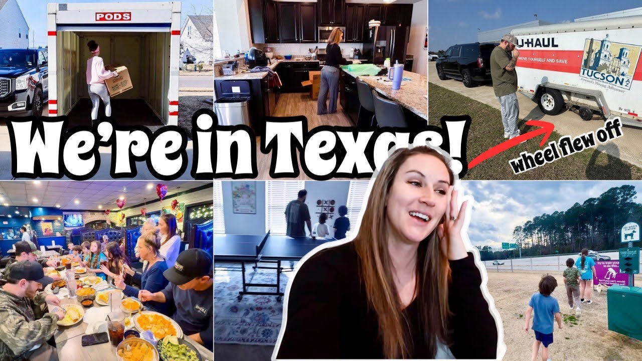 TIME TO LOAD UP & HEAD TO TEXAS‼️things arent going as smooth as we hoped | busy mom days in my life