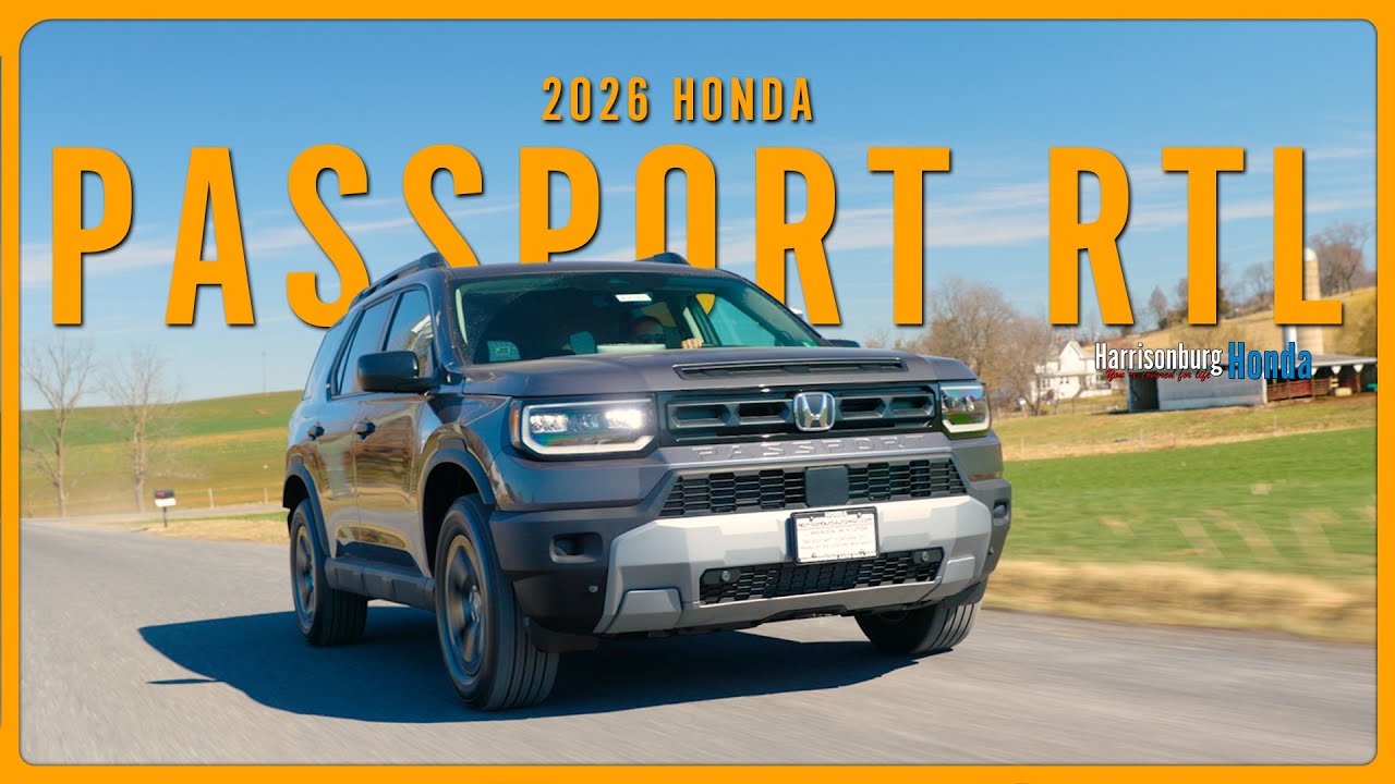 Honda PASSPORT RTL 2026 года | Всё, что вам нужно знать