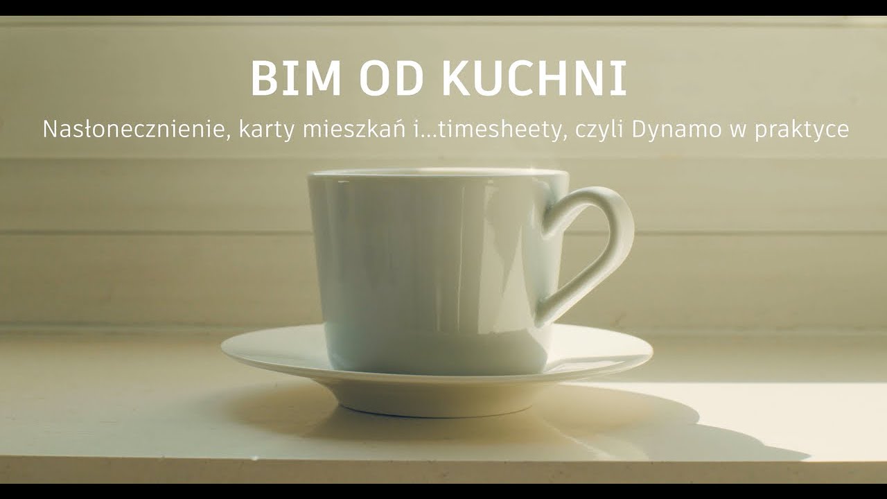 BIM OD KUCHNI - Nasłonecznienie, karty mieszkań i...timesheety, czyli Dynamo w praktyce