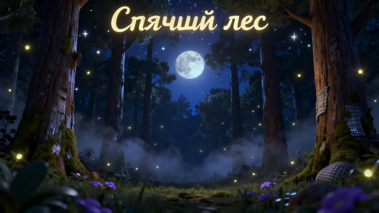 🌲🌙 Спящий лес 💤 | Колыбельная · Песни перед сном · Песня для сна | Пусть бегут