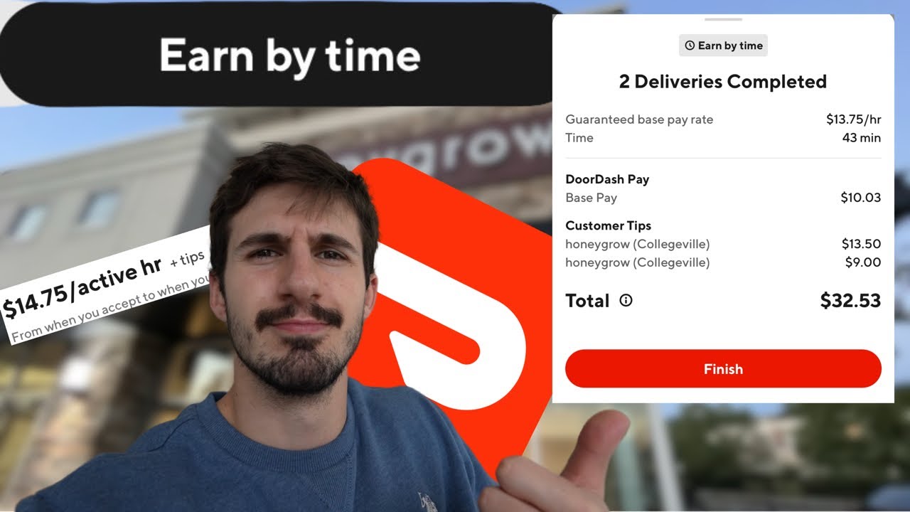 First Doordash Earn By Time Shift… Is It Worth it?