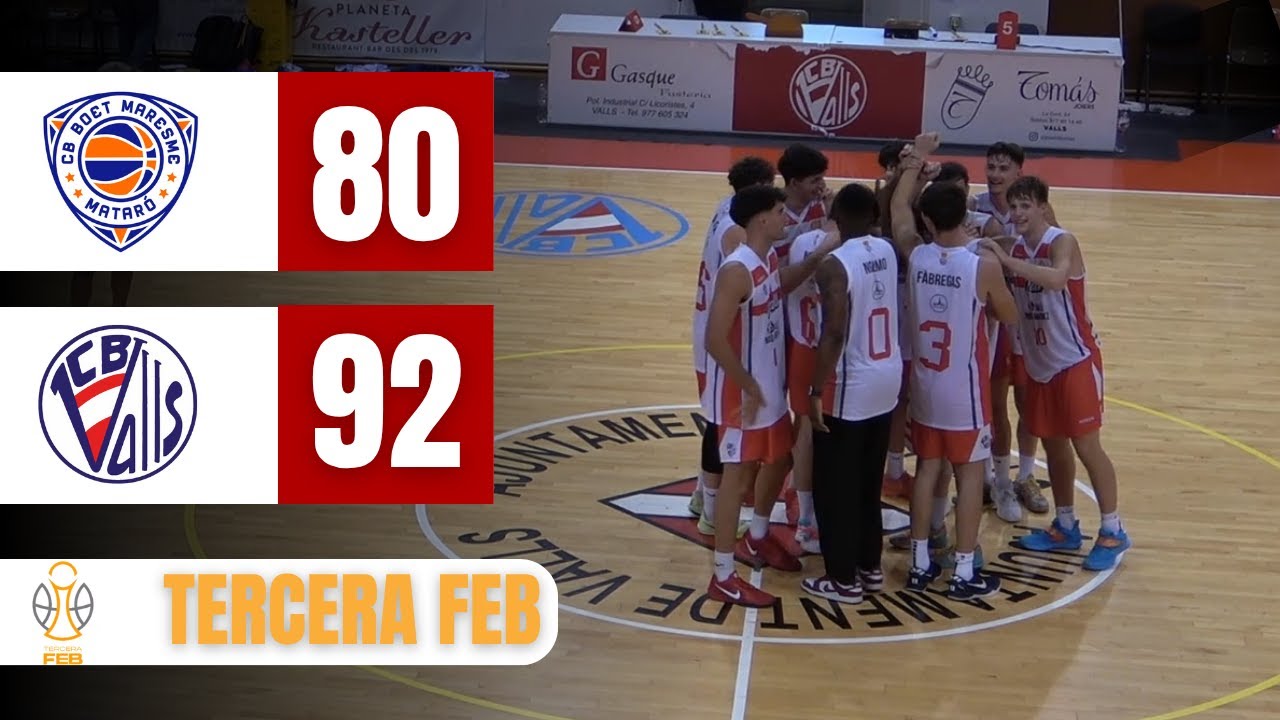 TERCERA FEB || BOET MATARÓ vs CB VALLS
