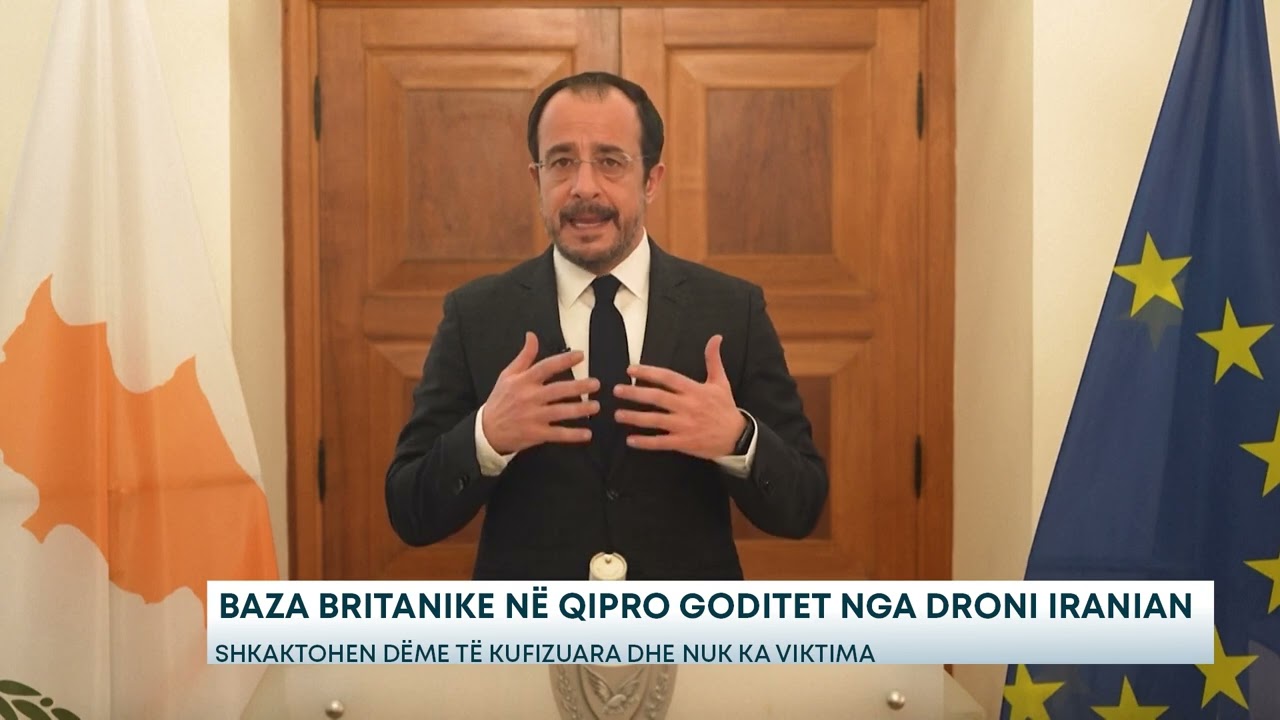 Baza britanike në Qipro goditet nga droni iranian Shkaktohen dëme të kufizuara dhe nuk ka viktima