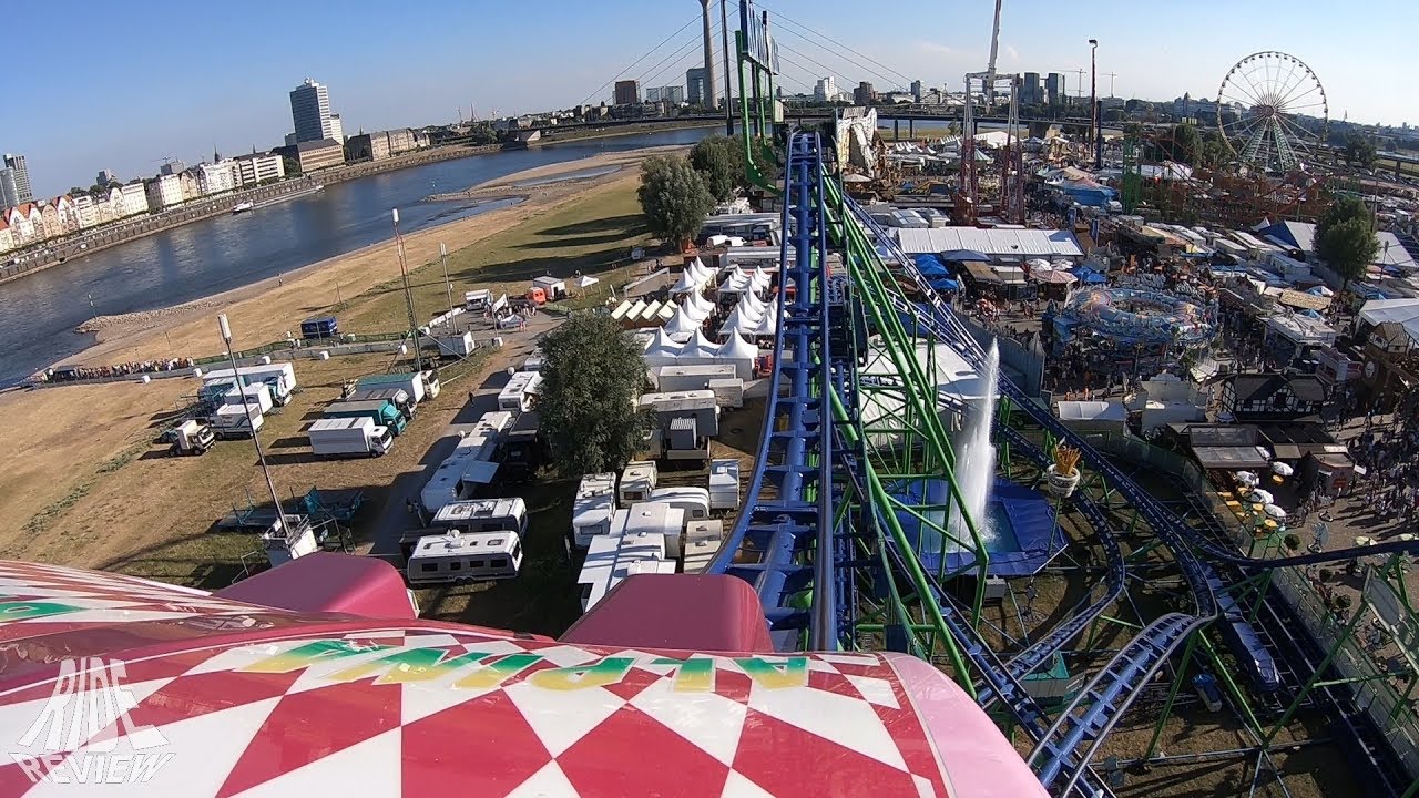 Alpina Bahn (Bruch) - Onride - Rhein Kirmes D&uuml;sseldorf 2018